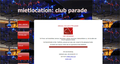 Desktop Screenshot of clubpara.de